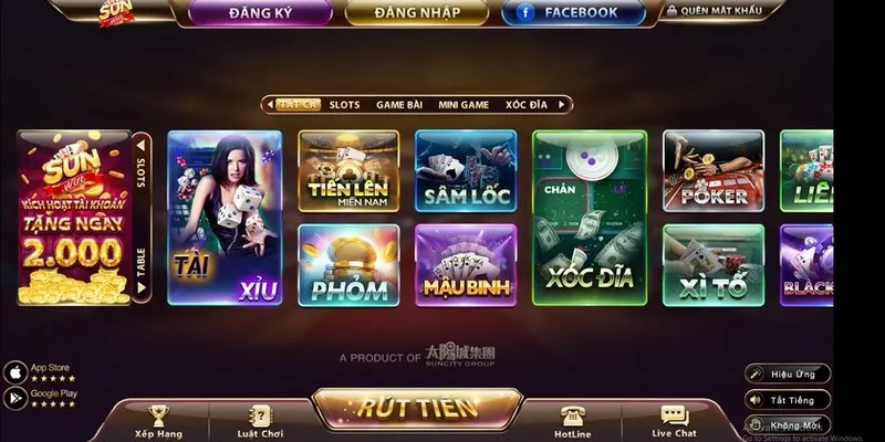 Hướng dẫn rút tiền SUNWIN cho tân thủ
